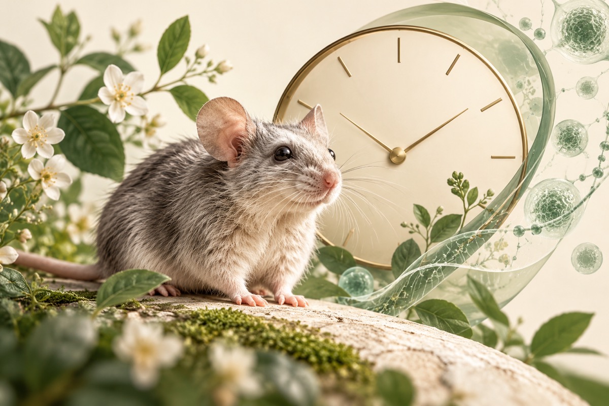 AI-generated representative illustration: Semaglutide extended lifespan in older female mice: what does it mean for people?