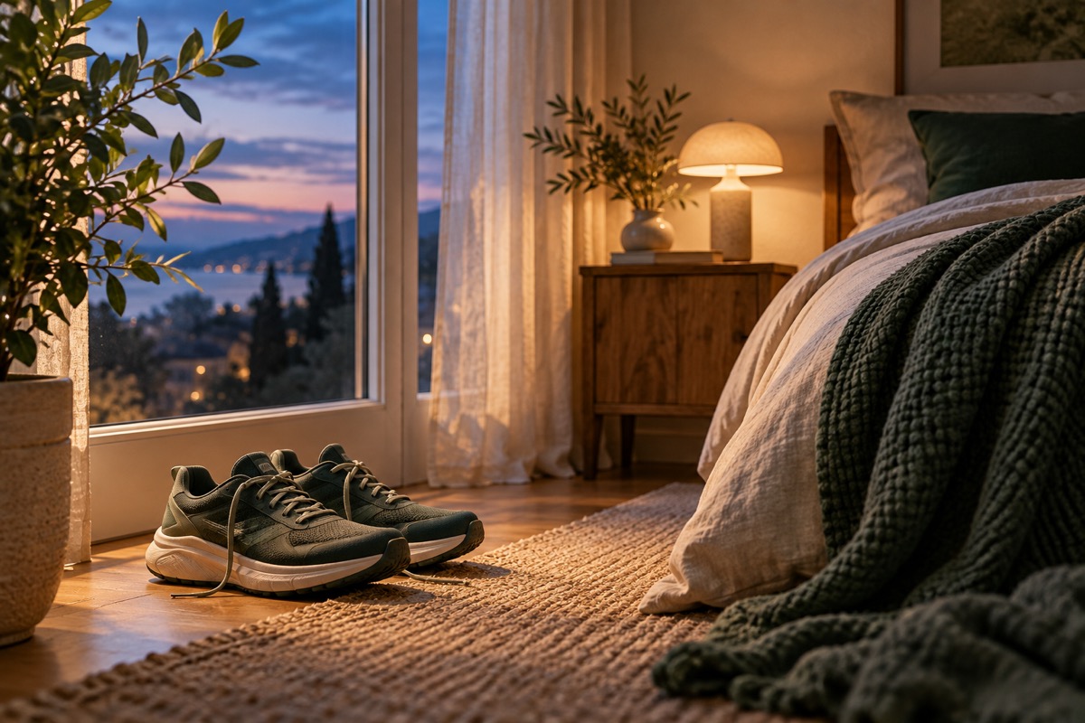 AI-generated representative illustration: Brief, regular activity may be linked to sleep patterns